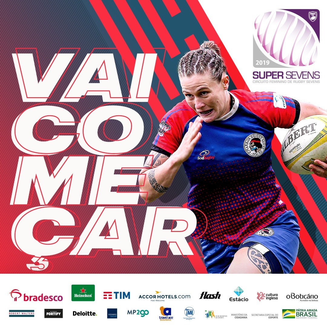 Super Sevens 2019 inicia disputas com 14 equipes e duas divisões