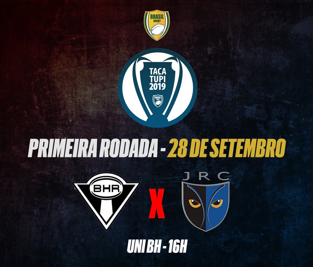 Taça Tupi 2019 tem inicio com duelo entre BH Rugby e Joaca