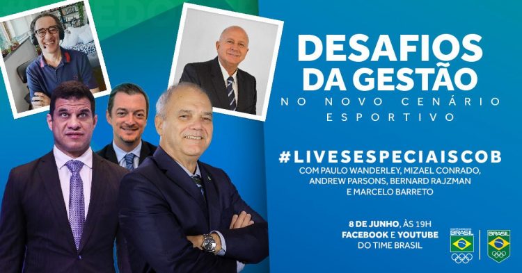COB comemora 106 anos lançando série de lives e podcasts com grandes nomes do esporte