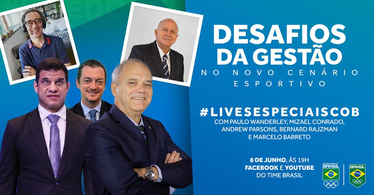 COB comemora 106 anos lançando série de lives e podcasts com grandes nomes do esporte