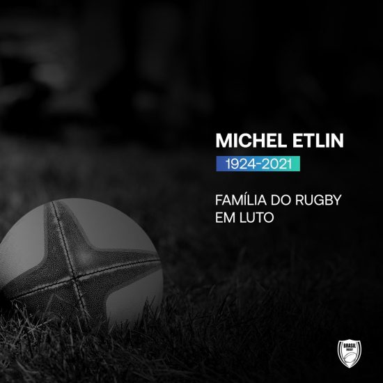 Comunidade rugbier se despede de Michel Etlin (1924-2021)
