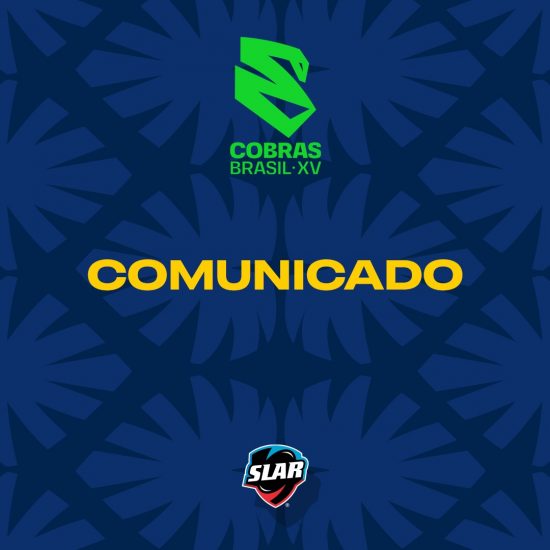 Comunicado Cobras Brasil XV