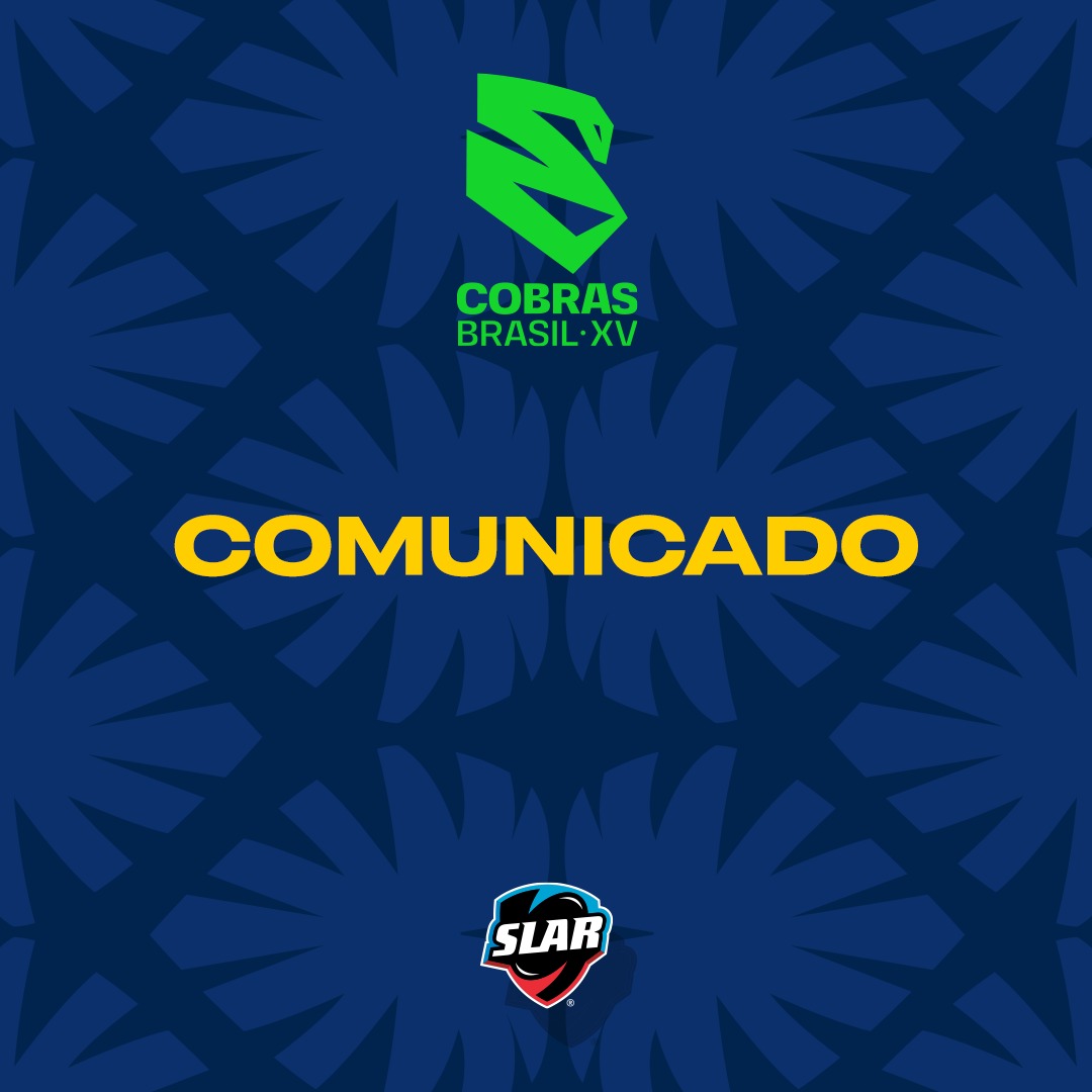 Comunicado Cobras Brasil XV