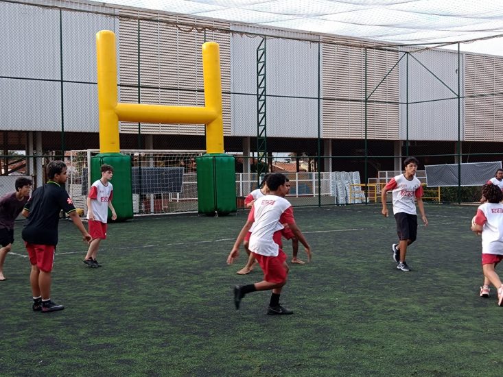 SESI Sertãozinho recebe evento de Touch Rugby pela Liga Treinamento