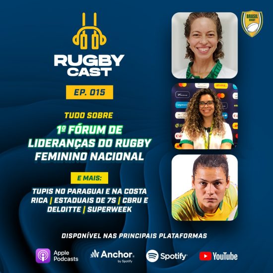 RugbyCast ep. 15: Tudo sobre o Fórum de Lideranças do Rugby Feminino!