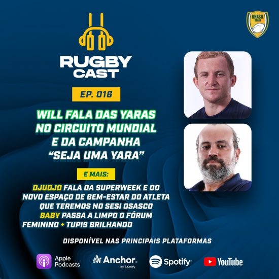 RugbyCast ep. 16: Will passa a limpo o momento das Yaras!