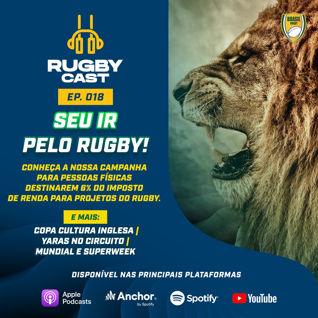 RugbyCast ep 18: Seu IR pelo Rugby!