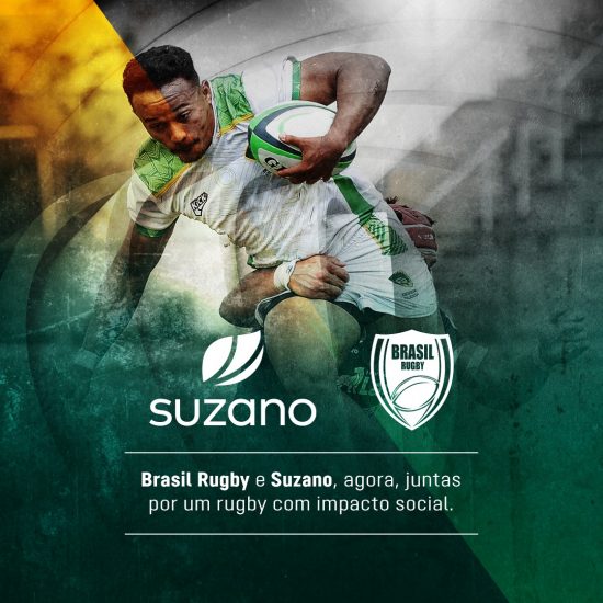 Suzano é a nova apoiadora do projeto ‘’Vem pro Rugby’’, promovido pela CBRU