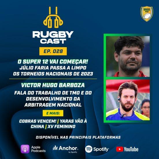 RugbyCast #28: Super 12 e arbitragem!