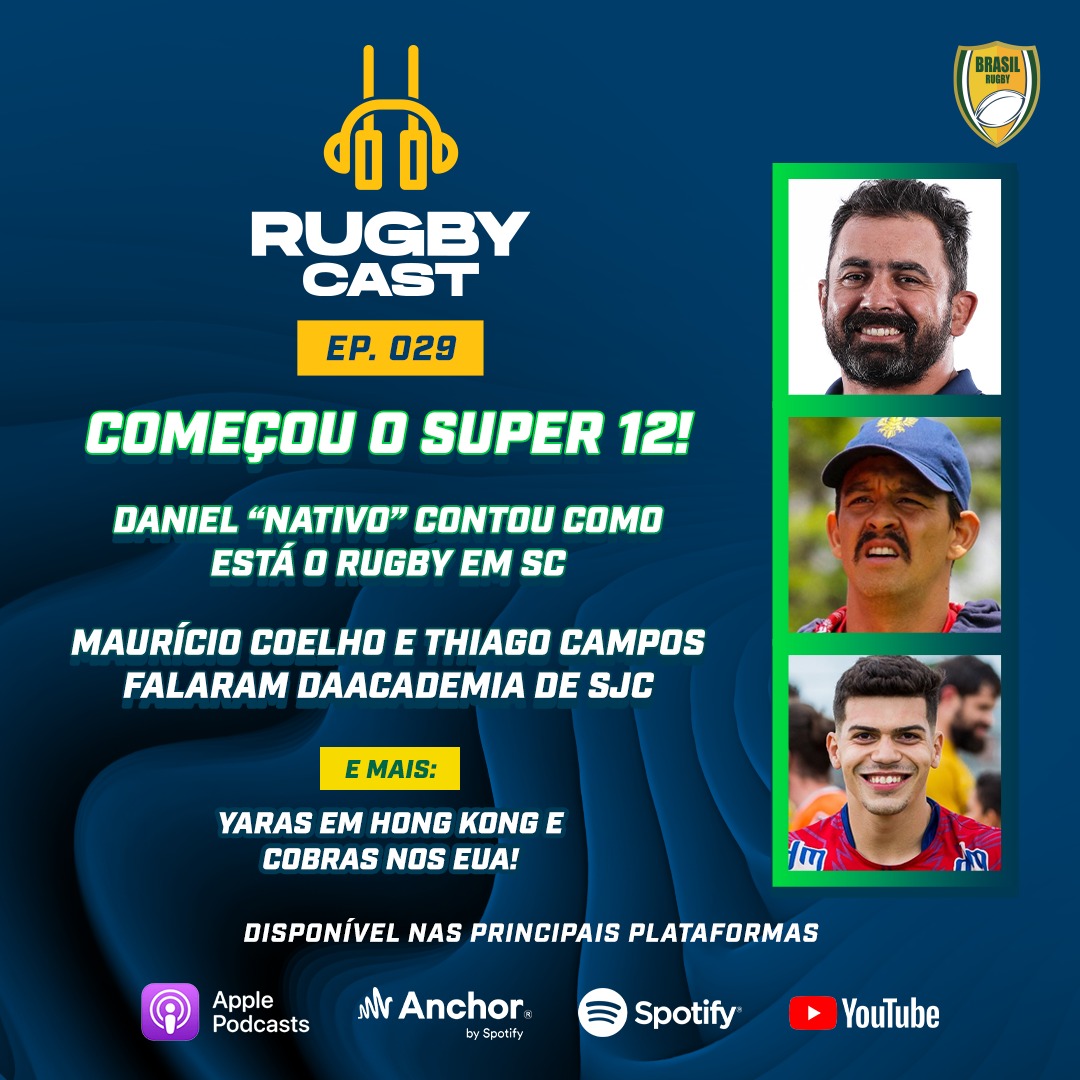 RugbyCast #29 – Começou o Super 12!