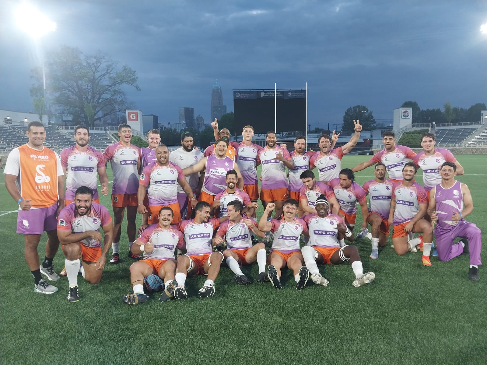 Cobras Brasil XV derrota USA Hawks em amistoso de Rugby internacional nos Estados Unidos
