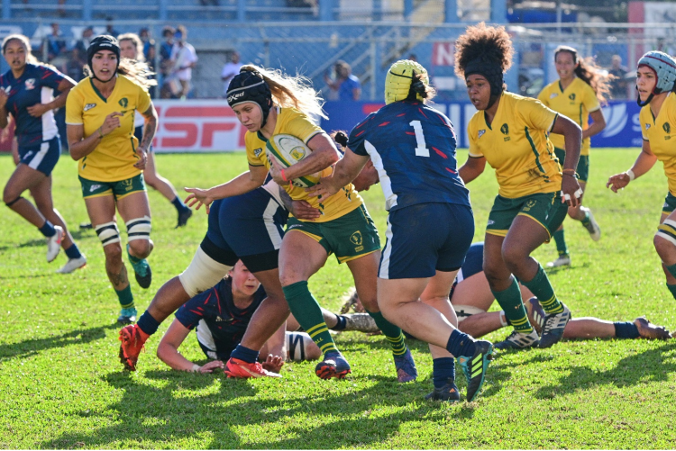Yaras empatam com norte-americanas na largada do Americas Rugby Trophy e decidirão título em Cuiabá