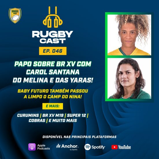 RugbyCast #46 com Carol do Melina falando do título do BR XV!