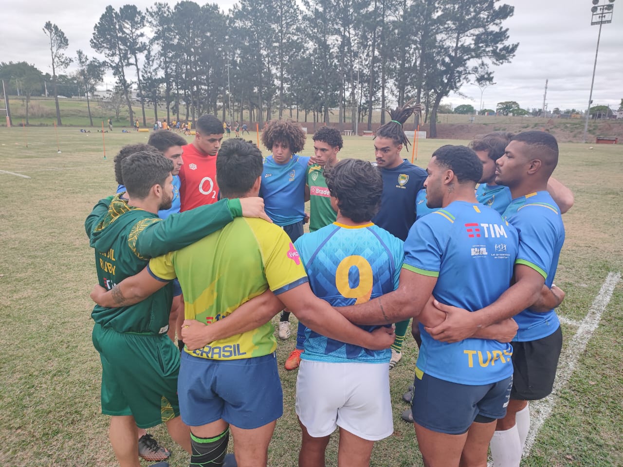 Tupis em preparação para os Jogos Pan-Americanos