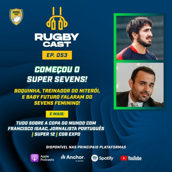 RugbyCast #53 sobre Super Sevens e Copa do Mundo!