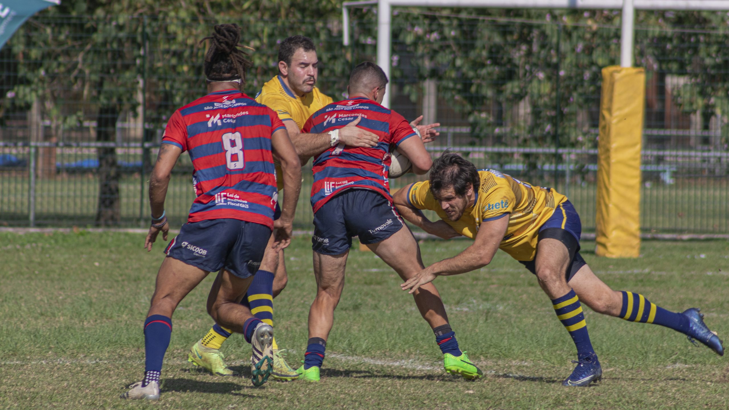 Jacareí, Poli e Pasteur empatados no topo do Super 12, o Brasileiro de Rugby, com duas rodadas para o fim