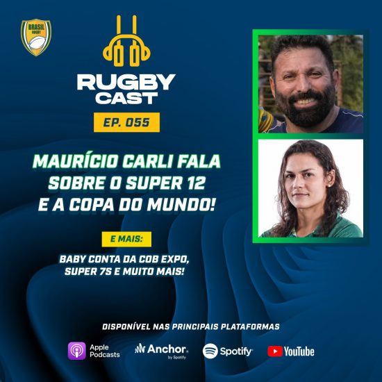 RugbyCast #55 com Maurício Carli analisando o Super 12 e a Copa do Mundo!