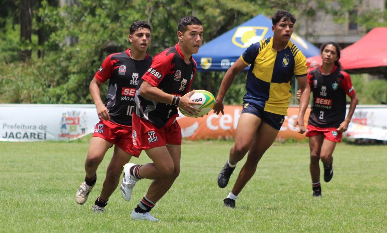 Jacareí campeão paulista M16 e M19 e Maringá campeão paranaense de Rugby Sevens