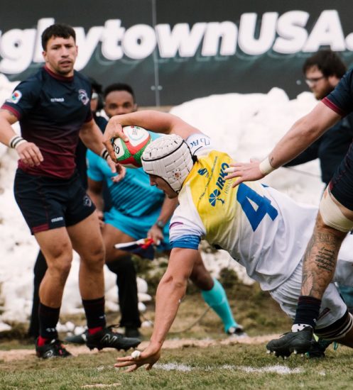 Cobras Brasil Rugby travou batalha no frio do Colorado contra o American Raptors