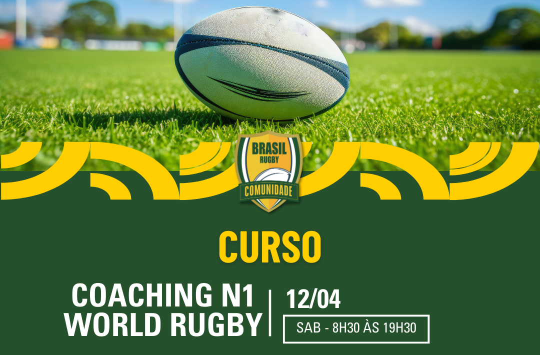 Curso disponível: Coaching NVL 1 World Rugby em Indaiatuba