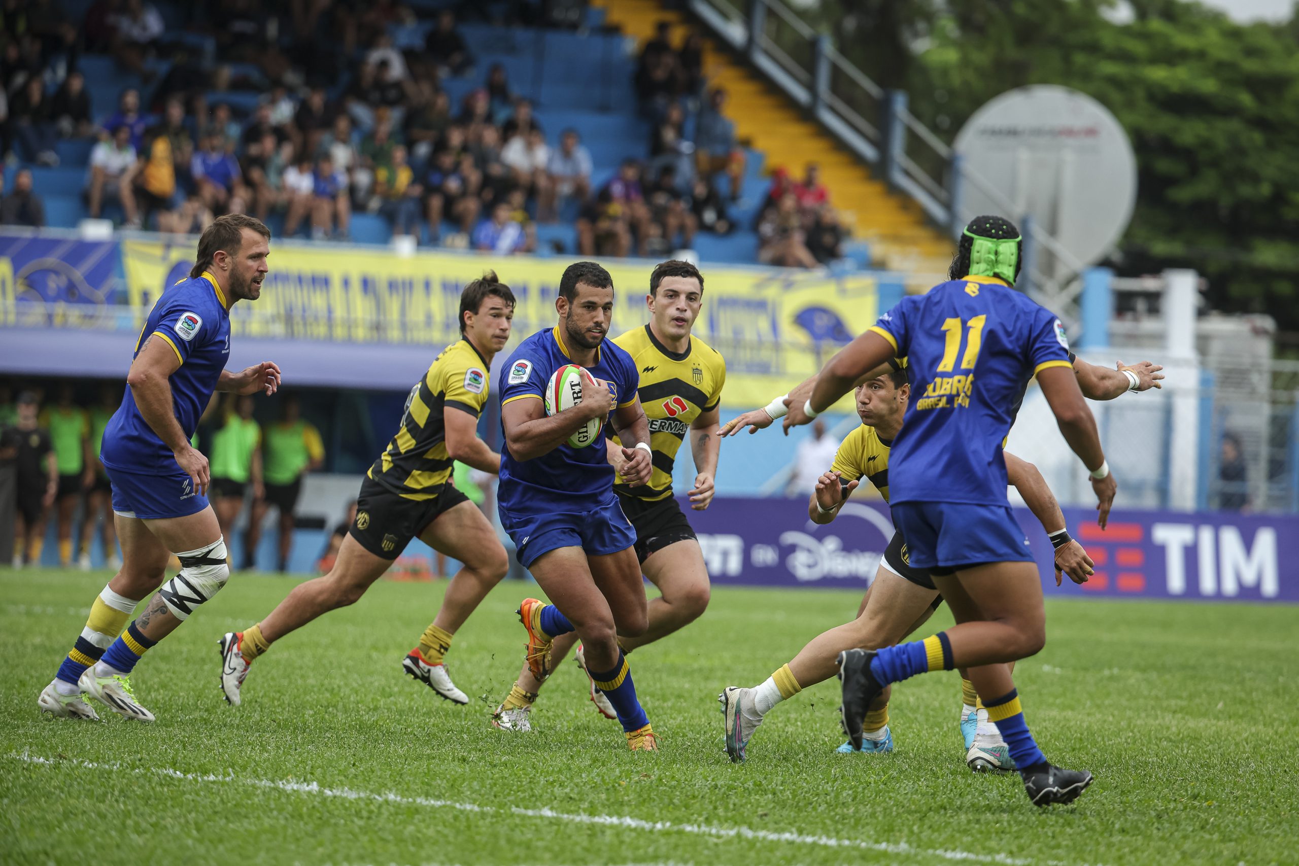 Cobras Brasil Rugby agitam o sábado paulistano duelando com o Pampas, da Argentina, pelo Super Rugby Américas PAX