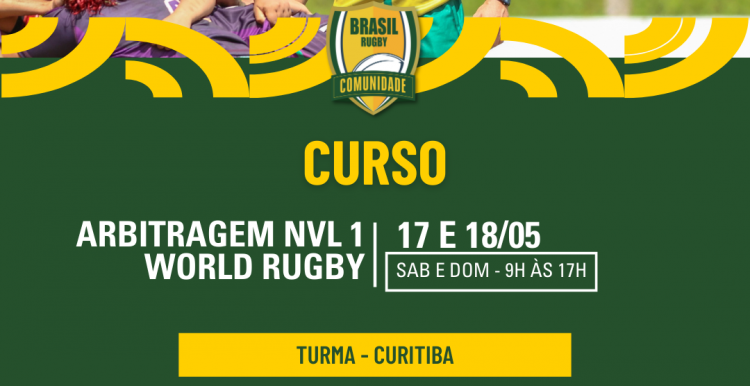 Curso: Arbitragem NVL 1 em Curitiba