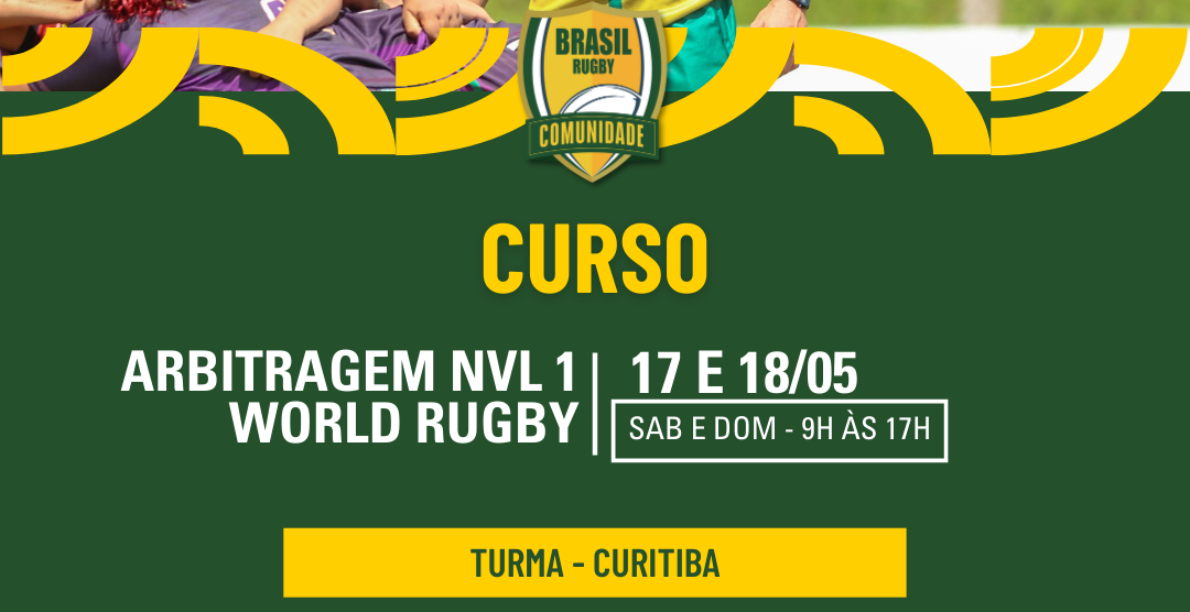 Curso: Arbitragem NVL 1 em Curitiba
